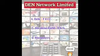 DEN Network Ltd. ##stockanalysis #stockmarket #sharemarket #shareanalysis #ott #tvnetwork #Reliance