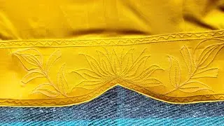 Poncha Design cutting and stitching/How to Make a Mohri Design#saminasilaiguidance#ponchadesign