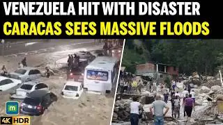 Venezuela Floods: River Overflow Triggers Floods In Caracas, Sweep Vehicles Through Streets | N18G