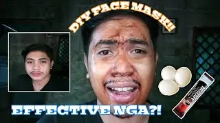 I tried the Coffee + Egg face mask by Raymund Jurial