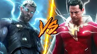 Thor VS Shazam - Who Is More Powerful? | BATTLE ARENA | Marvel VS DC | DanCO VS