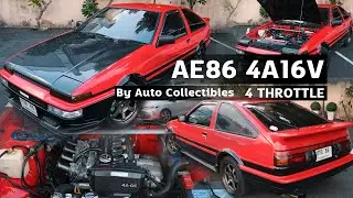 Toyota AE86 กับเครื่องยนต์ 4A16v สี่ลิ้นดูดสด! By Auto Collectibles