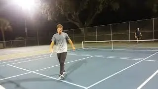 Greg Dow in Singles? Vs Anderson Scarpa.