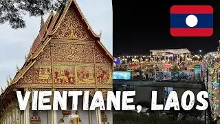 Exploring Vientiane, Laos 🇱🇦 | 1 day in Vientiane | Vientiane Night Market