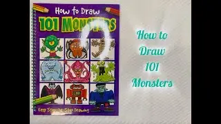 How to Draw 101 Monsters: Easy Step-by-step Drawing (How to draw)