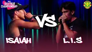 ISAIAH vs L.I.S | Maui Beatbox Championship 2023 | Semi Final