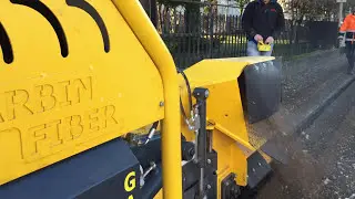 Fiber rock saw - for mini trenching and optical fiber