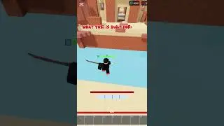 What we use Yuzi for💀 #roblox #bedwars