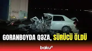 Goranboyda minik və yük avtomobilləri toqquşdu | Ölən var