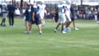2013 Dallas Cowboys Training Camp, 1 on 1 Coverage Drills