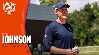 Ben Johnson on joint practice with Bills, left tackle competition | Chicago Bears