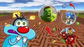 Garry&rsquo;s Mod 🔥 ShinSonic Avengers + Hulk vs SCP-096 😈 WORLD ENDING BATTLE | First Episode