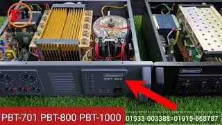 PBT-501 PBT-502 MCA-516 PBT-701 PBT-800 PBT-1000 | All types of Indian amplifiers | Price Bd |