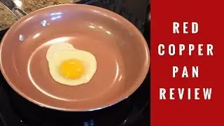Red Copper Pan *As Seen on TV*