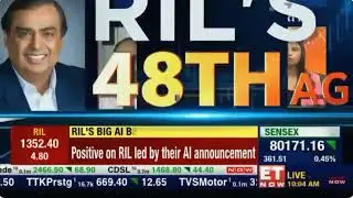 ET Now | First Trades Discussion on Reliance Industry Ltd. strategy on AI & Technology | 01 Sep