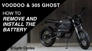 Voodoo & 305 GHOST | Remove and Install the Battery on Your Electric Bike