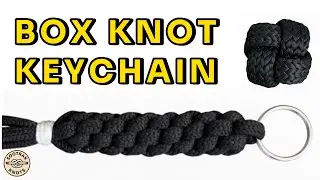 How to Make a Box Knot Paracord Keychain | Easy DIY Paracord Keychain Tutorial for Beginners