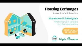 TripleA-Reno Workshop/Boardgame Working with tenants to plan renovation