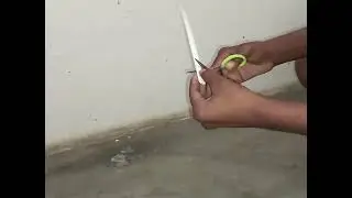 How to make bullet shooting mini gun from A4 paper gun(paper gun)how to increasesuscribe#experiment