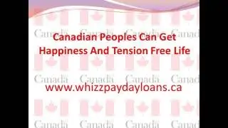 Instant Payday loans Canada - @ 