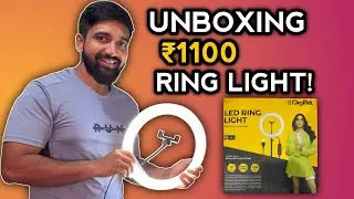 ₹1100 ka Ring Light YouTube ke liye Kaafi Hai? 😳 Digitek DRL-14C Honest Review | Lavkush Fitness