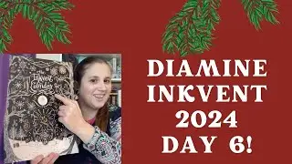 Diamine Inkvent 2024, Day 6! A lovely surprise that keeps getting prettier as it dries