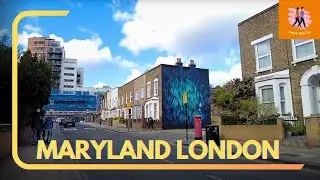 Maryland London | LTN neighbourhood | Newham Stratford | 4K HD | Here We Go Walks