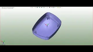 ZW3D Surface Modeling (Mirror Wing)