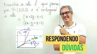 EQUAÇÃO DA RETA EXERCÍCIOS RESOLVIDOS - CÁLCULO VETORIAL