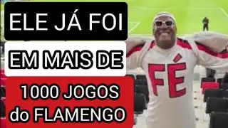 ESSE HOMEM VAI EM TODOS OS LUGARES QUE O FLAMENGO ESTIVER JOGANDO !
