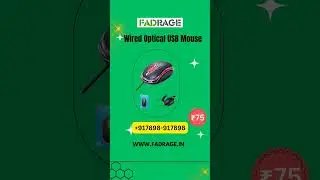 Mouse for Laptop, Mouse for Computer, Mouse for Desktop Wired Optical USB Mouse