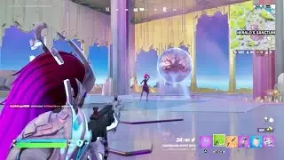 What happens if The Cube Queen meets The Herald in Fortnite