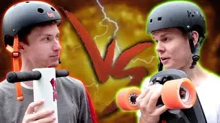 Hyppykeppi VS S&auml;hk&ouml;skeitti | ft. Herbalisti