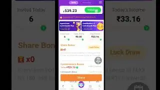 New Earning App Lunch 🔥| Yoswin App Se Pesa Kese Kamaye🤔| Per Refer- 10₹💰