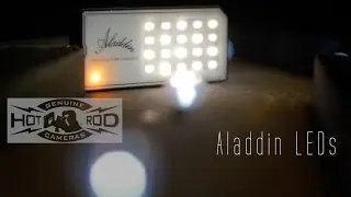 Aladdin A-Lite and Eye-Lite BI compact LED lights Review - 4K/HD