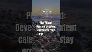 Tip of the Day 🔆  #growyouraudience #motivation #youtubetips #contentcreation #motivationalquotes