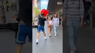 FAKE BUCKET OF WATER PRANK! 😂 #shorts