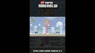 New Super Mario Bros Wii. Star Coins Guide World 3-2
