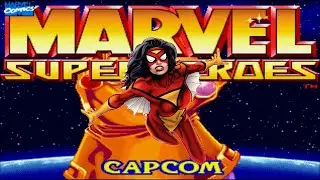 Marvel Super Heroes | Spider-Woman Arcade Play-through