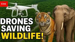 How Drones Are Saving Wildlife: The Future of Conservation! #drone #wildlife #animals