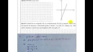 Se considera functia  f(x) = 3x − 6. Se consideră punctul M(m,0) și punctele A și B care sunt puncte