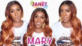 Janet Collection Color Me Lace Front Wig &ndash; MARY &ndash; Budget Friendly Friday (Ep.47)
