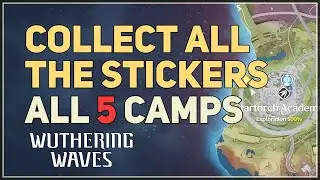 Collect all the stickers Wuthering Waves