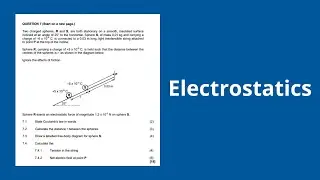 May/June 2021 Electrostatics Grade 12 Physical Science Past Exam Paper Memorandum