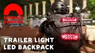 Making an LED Backpack Using Trailer Lights