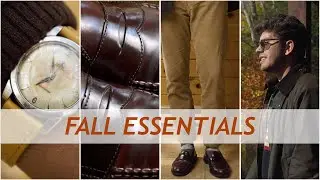 5 Stylish Fall Autumn Essentials for 2020 | Men's Fashion | (Barbour, Omega, Alden, etc.)