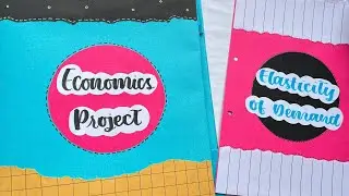 Project on Elasticity of Demand class 11 | CBSC 