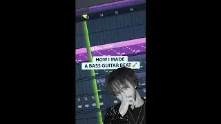 🎸 Bass Guitar Type Beat 2021 (Making Of) | FL Studio 20 #Shorts