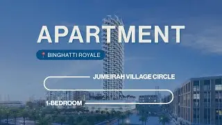 1 Bed Apartment in Binghatti Royale, Jumeirah Village Circle
