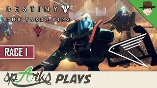 Destiny The Taken King Sparrow Racing League Gameplay - Race 1- START YOUR ENGINES! (Xbox One)
